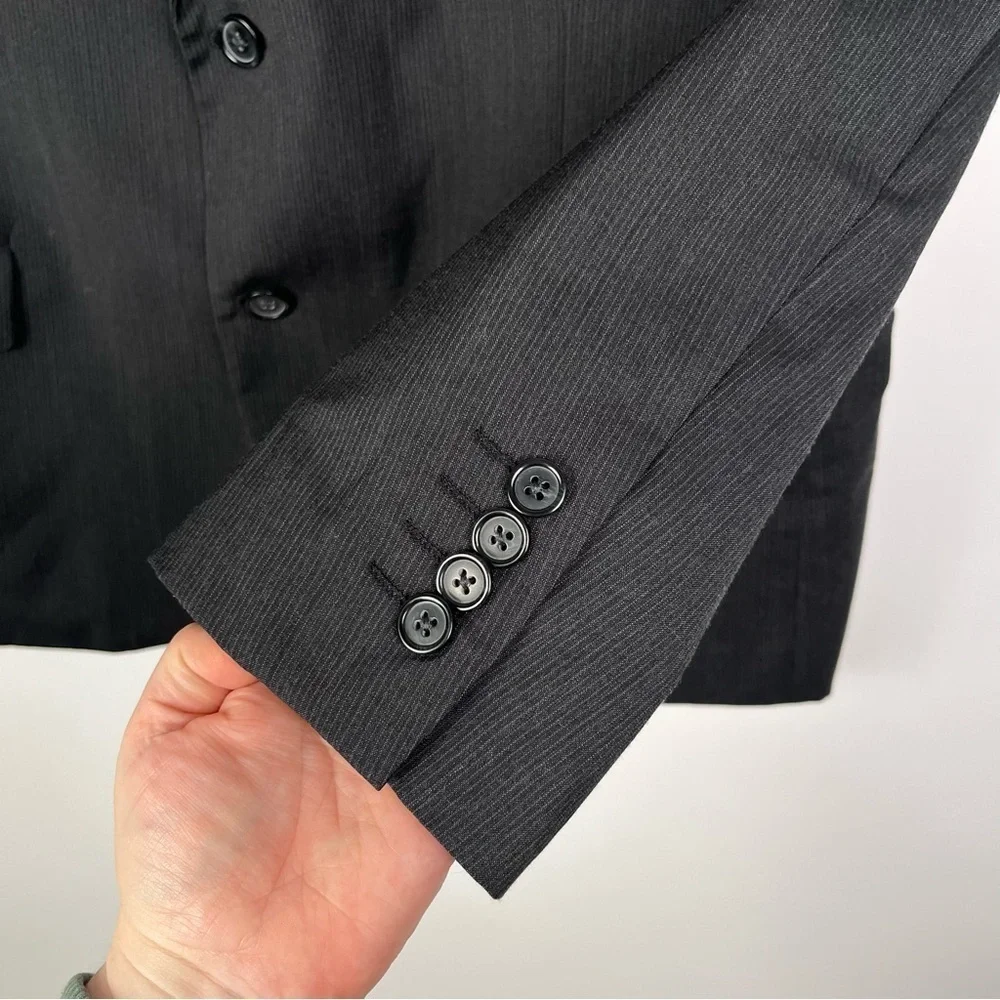Joe Joseph Abboud Wool Blend Men’s Sports Coat Blazer Gray – Size 46S